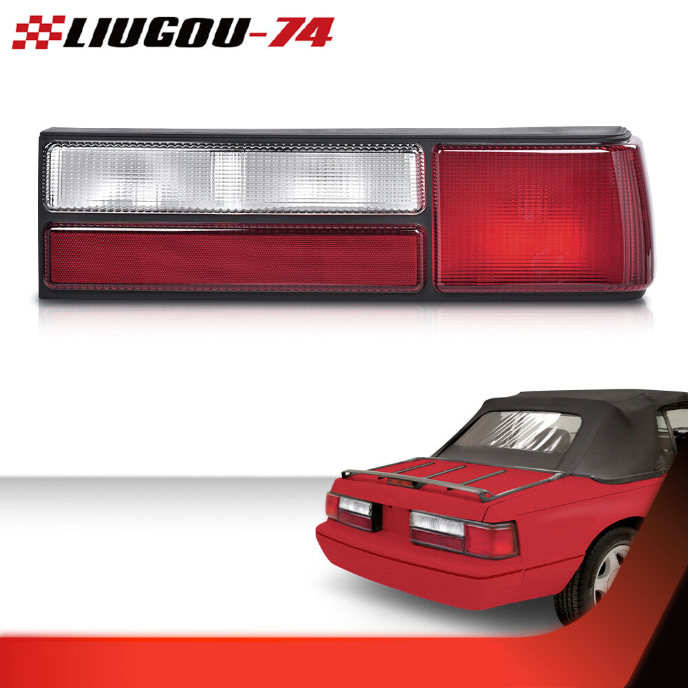 Taillight assembly suitable for 1987-1993 for Ford for Mustang right-hand passenger side taillights.
