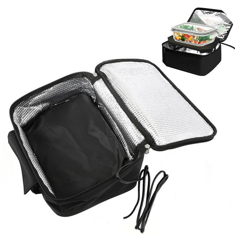 Portable Car Electric Heating Bag 12VMeal Food Warmer Container Heated Lunch Box