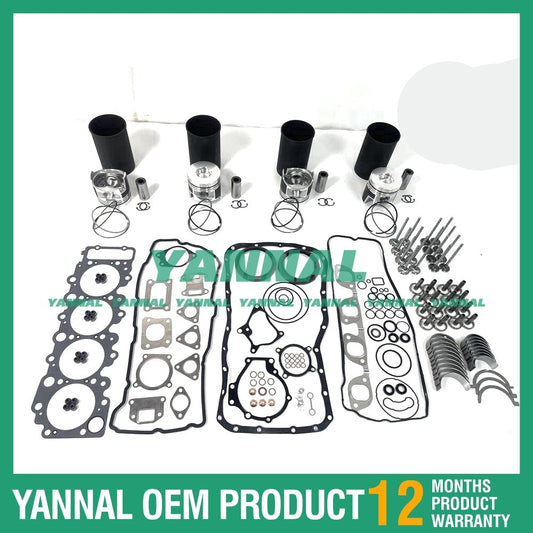 4HL1 Engine Overhaul and Reconstruction Kit with Shim Bearing Valve for Isuzu Engines