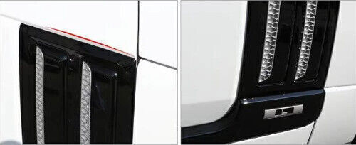 for Range Rover Vogue L405 13-22 SVO Style Door Side Fender Vent Molding Trim 2X