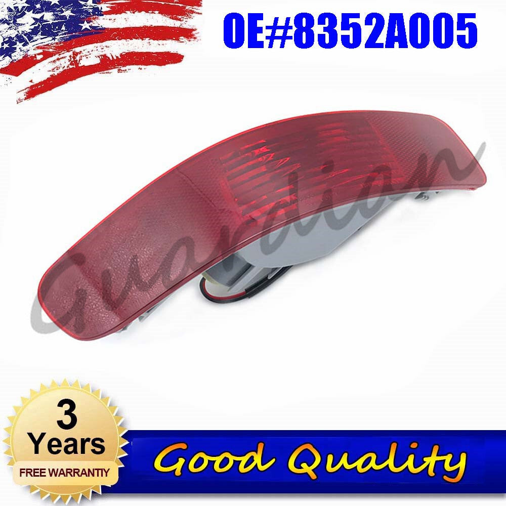 8352A005 Left rear bumper light marker reflector for Mitsubishi Outlander 07-13