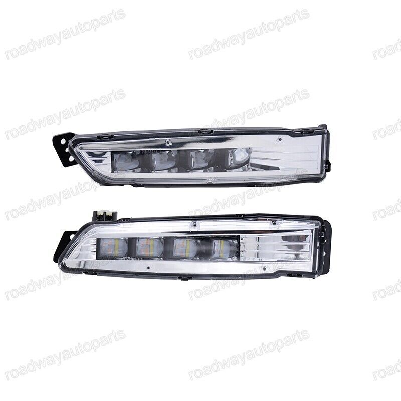 1. Dual LED DRL daytime running lights and driving fog lights for Honda Accord 2018-2020