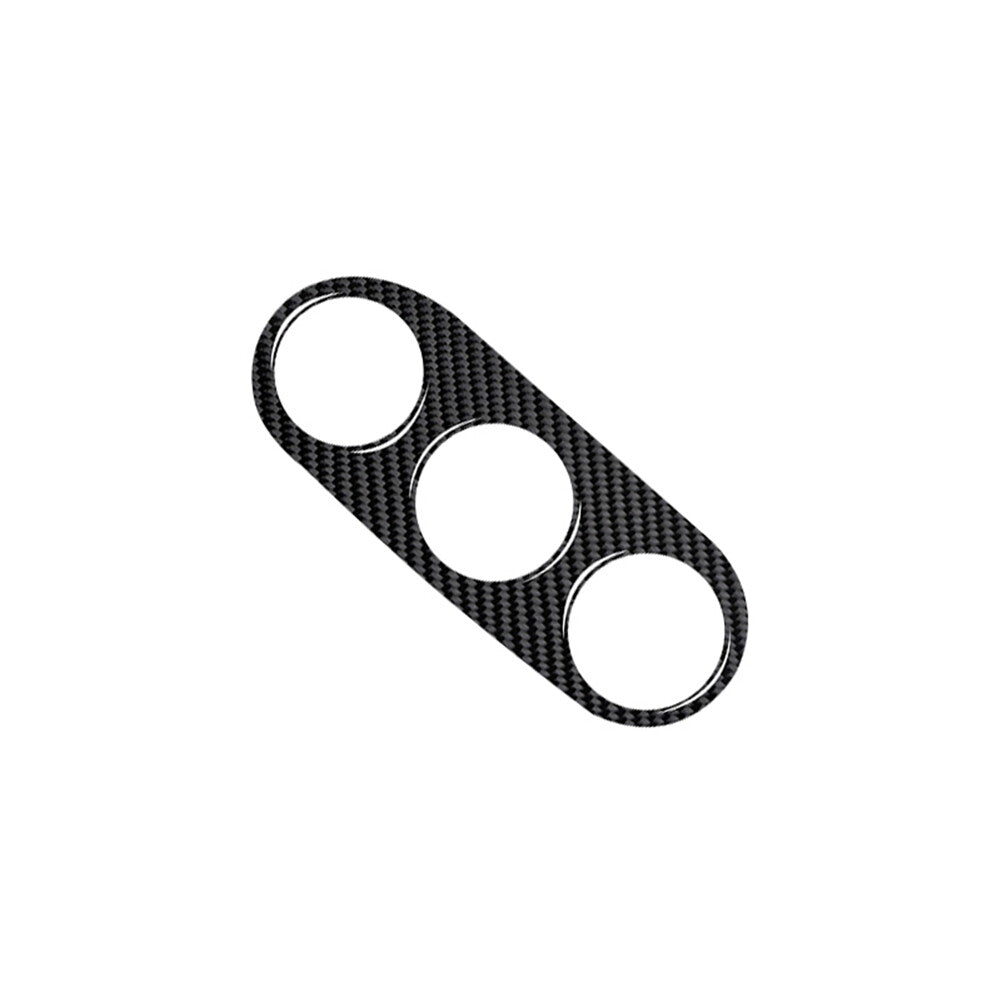 Carbon Fiber Central A/C Console Panel Cover Trim for RAM Promaster 2014-2021
