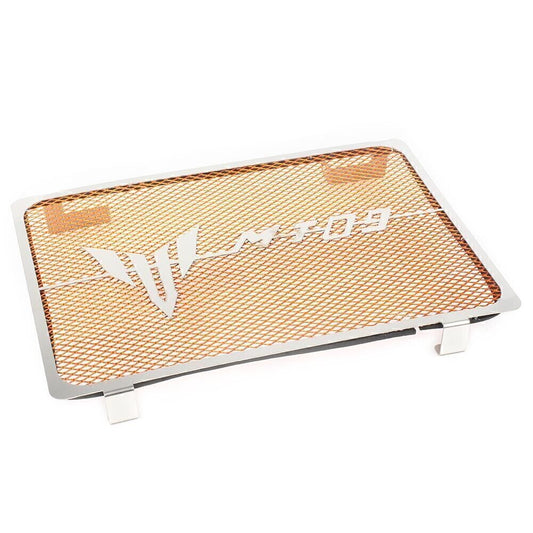 Front Radiator Guard Grill Cover Protector Orange for Yamaha MT09 FZ09 2013-2018