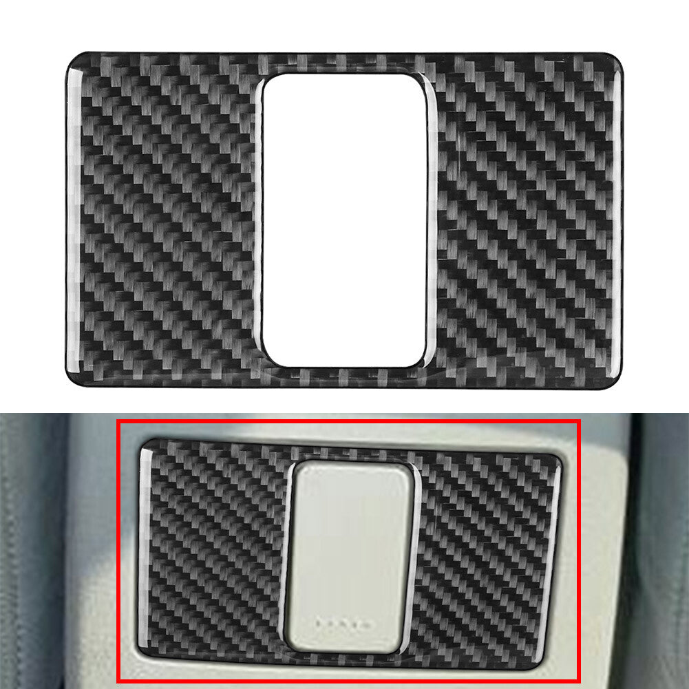 Rear Power Outlet Panel Cover Trim for Volkswagen for Passat B5 2001-2005 Black