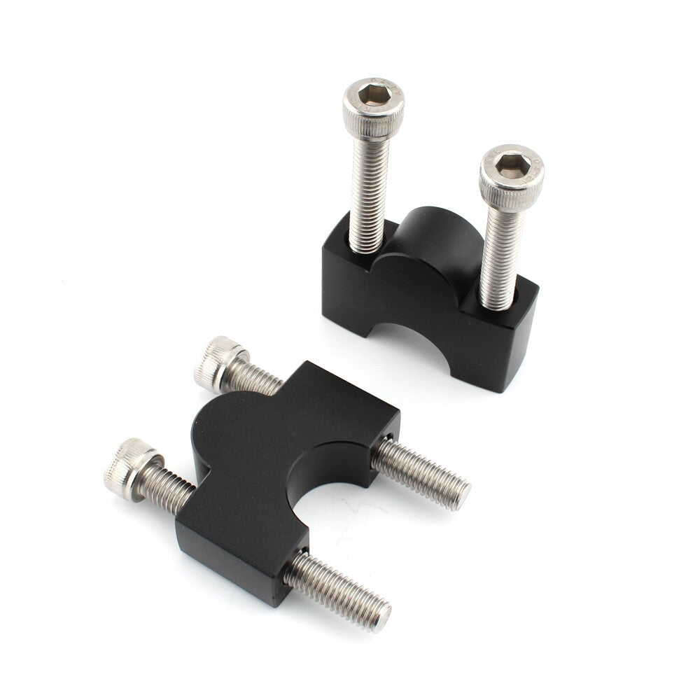 Handle Bar Riser Handlebar Mounting Clamp for Kawasaki 250TR W400 ZRX400 ZRX1100