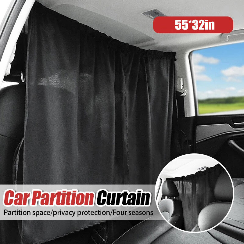 2pcs for Porsche Car SUV Divider Privacy Curtains Side Window Travel Sun Shade