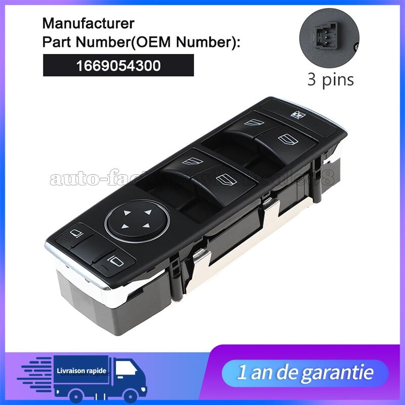 L¨¨ve-vitre R¨¦glage des R¨¦troviseurs Pilote pour for Mercedes W176 W246 C117 W166