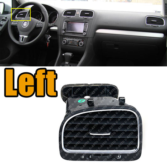 LH for Volkswagen for Golf 6 GTI MK6 2009-13 Front Dashboard Air Conditioning Vents