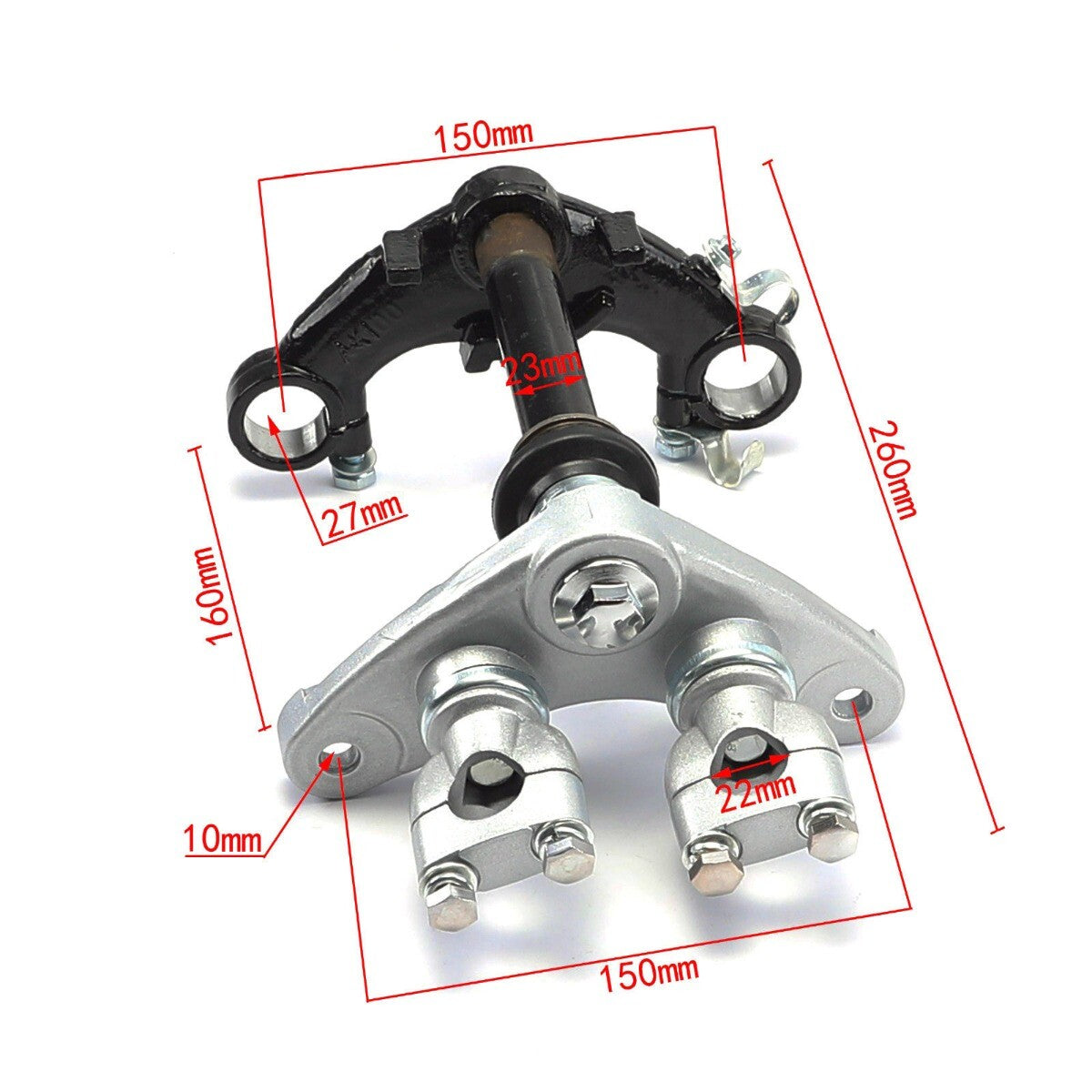 Front fork triple-tree groupset CRF50 CRF70 disc brake jack bicycle cooler 70cc 110cc