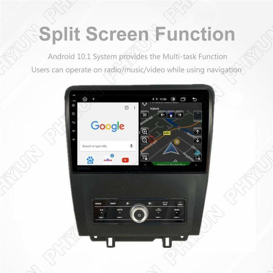 for Ford for Mustang 2010-14 10.1 Radio Stereo GPS Navigation WiFi Bluetooth FM 1X