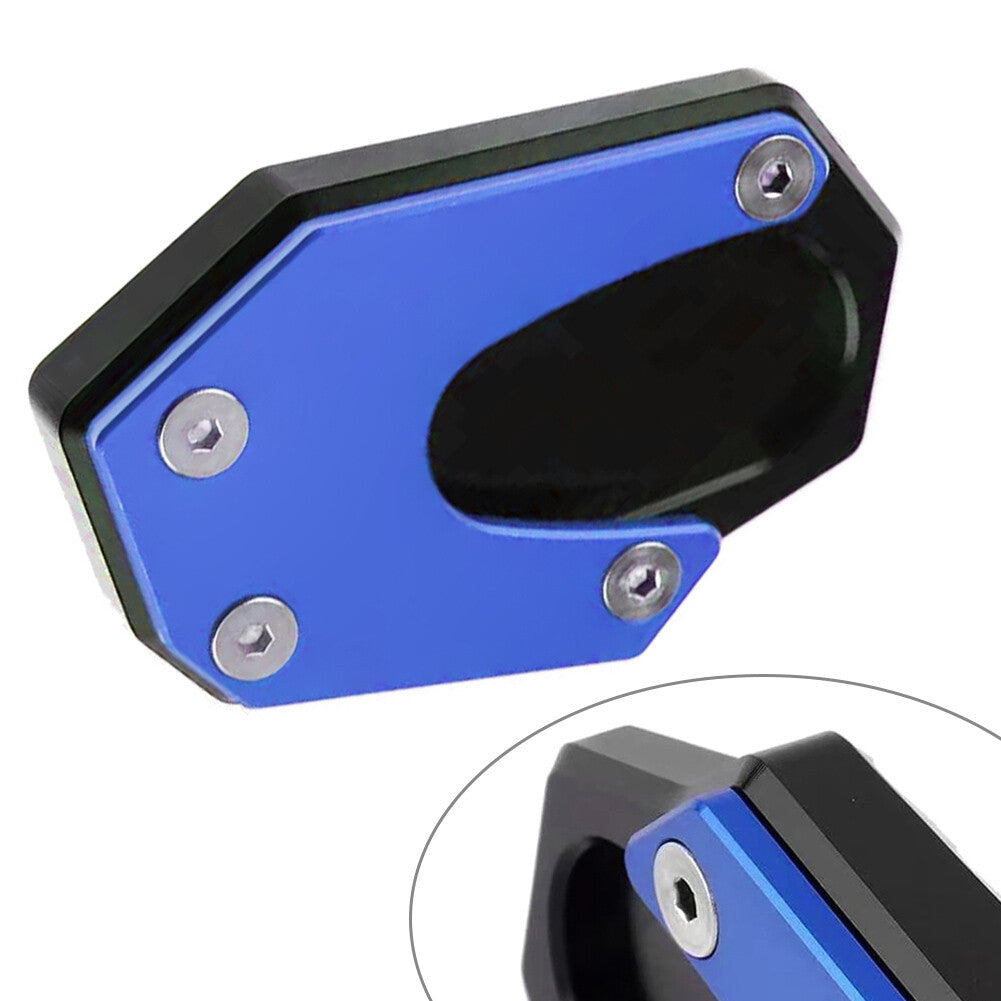 Side Stand Enlarge Kickstand Pad Blue for Suzuki V-STORM 800DE 2023