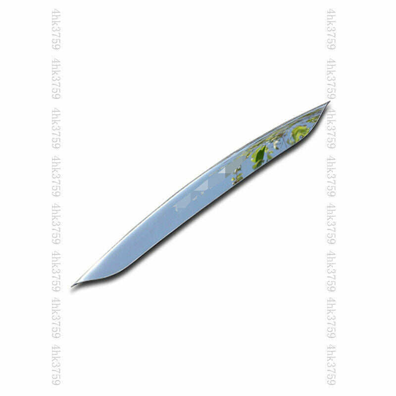 for Jaguar E-PACE 2018-2021 Chrome Car Rear Bumper Lower Lip Moulding Cover Trim