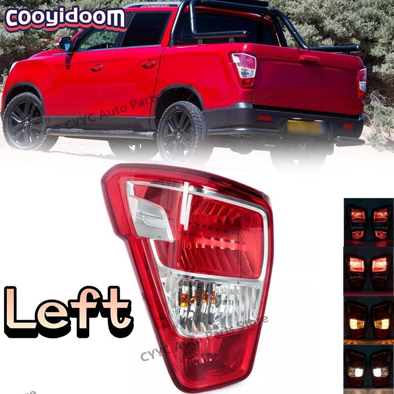 Left Side for Ssangyong Musso 2018-2020 Tail light Brake Stop Lamp