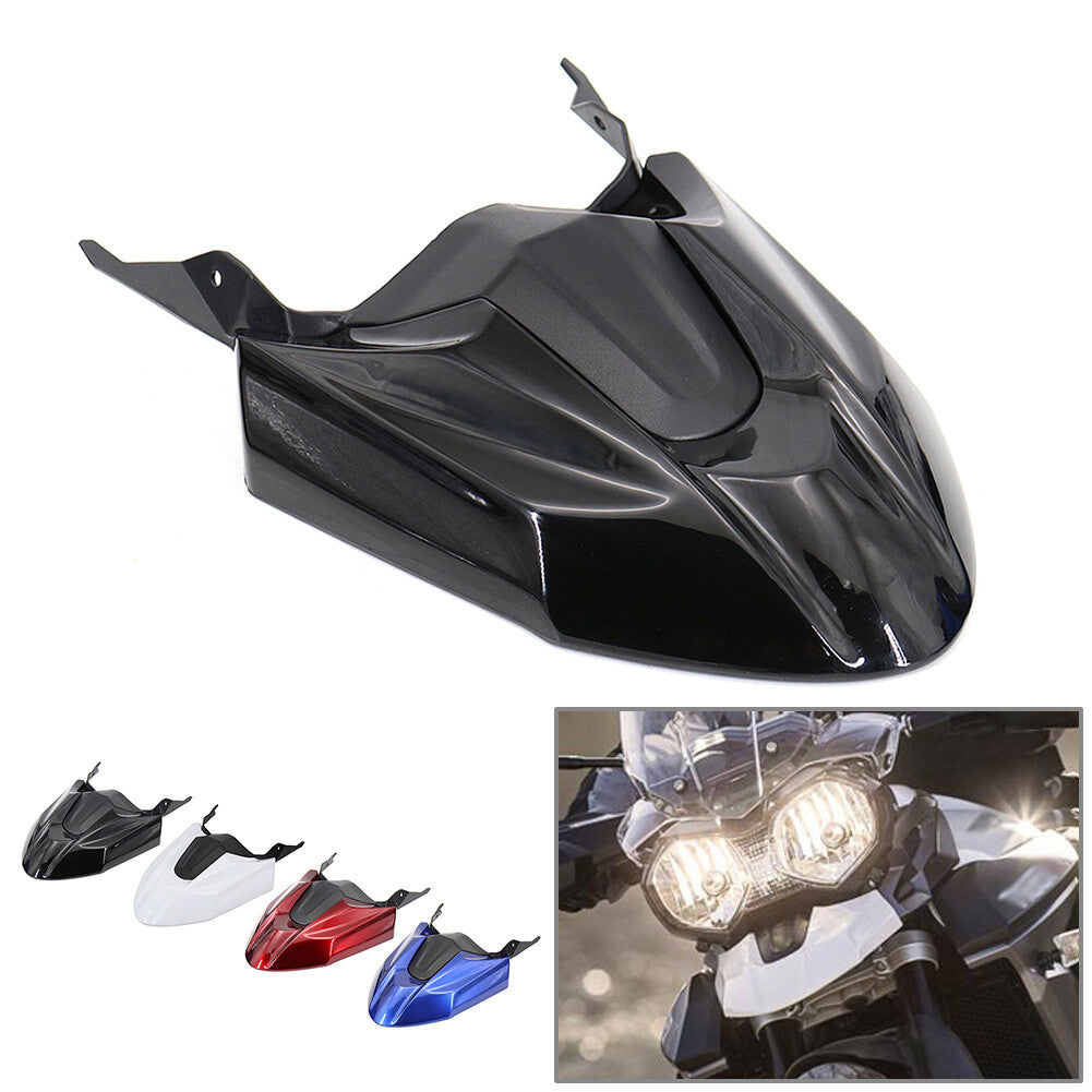 Front Beak Extension Fairing Nose Extender Cover For Tiger800 XRT XRX XC