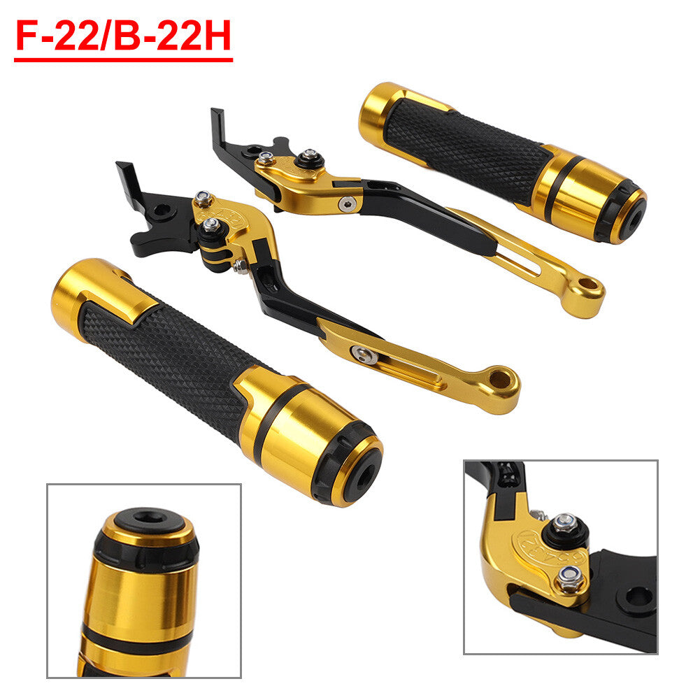 Folding Extendable Brake Clutch Levers Handlebar Grip for BMW S1000R/S1000RR