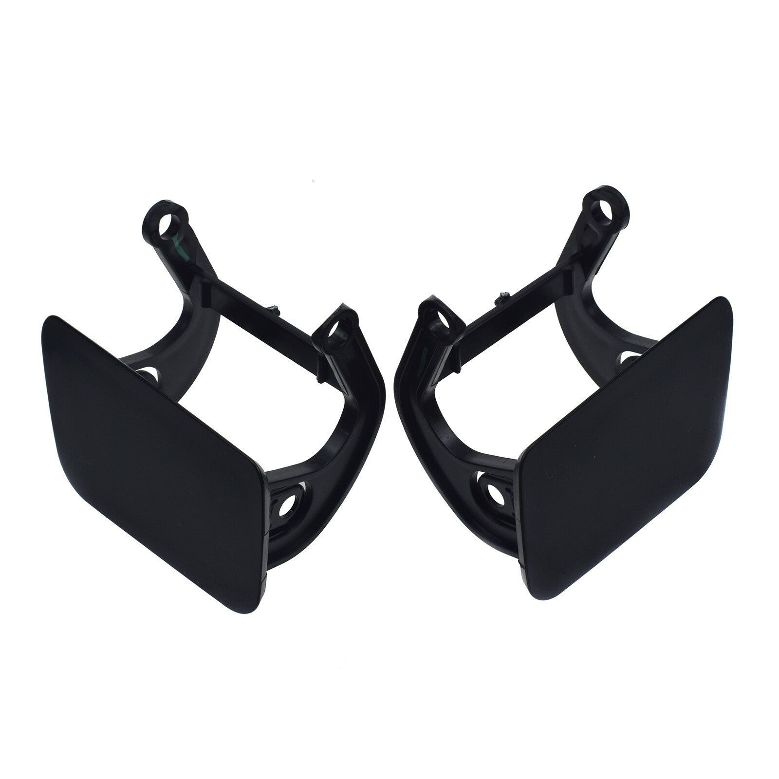 for BMW E60 E61 03-10 Headlight Washer Nozzle Cover Cap Flap  Lever Set
