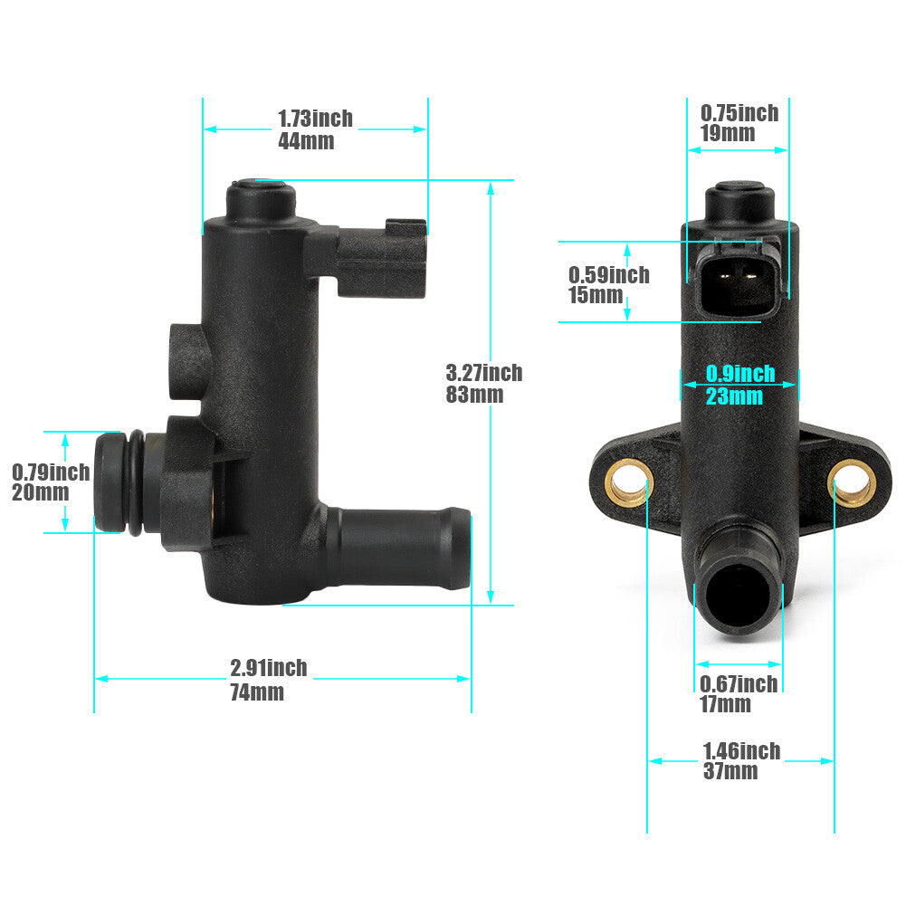 Evap Vapor Canister Purge Vent Valve for Infiniti I35 QX4 for Nissan Altima Frontier