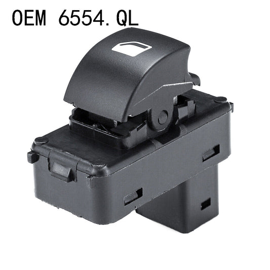 for Peugeot Partner (2008-2015) Window Control Switch 4 Pin 6554.QL/6490.HQ NEW