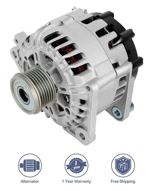 Fit for 2007-2011 for Nissan Altima L4 2.5L 2488cc New Silver Alternator 23100-JA04D