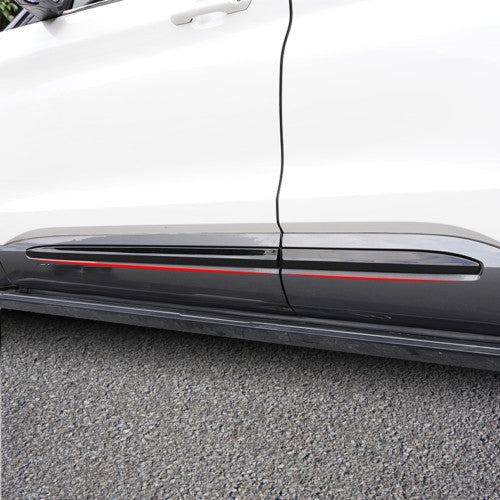 for Ford Explorer 2020-2022 ABS Black Side Door Body Molding Cover Stripe Trim