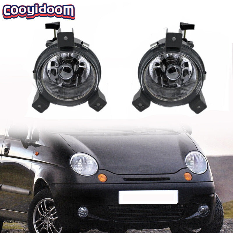 pair of front fog lights/driving lights suitable for Chevrolet Matiz 2001-2005
