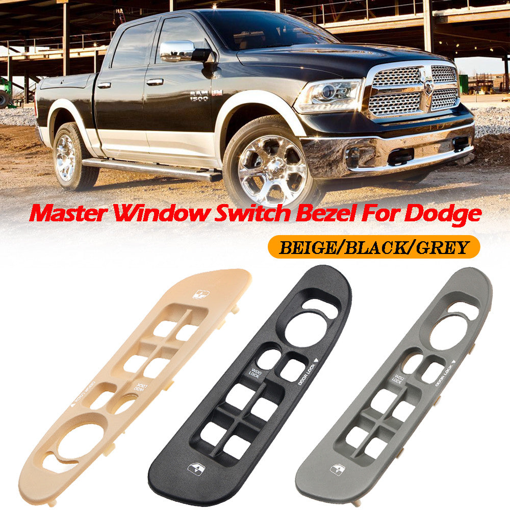 Main window switch baffle control panel trim suitable for 02-05 for Dodge for Ram 1500 2500 3500