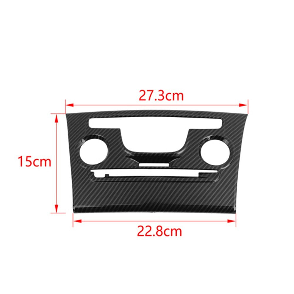 Carbon Fiber Air Condition Control Panel Cover Trim for Chrysler 300C 2010-2014