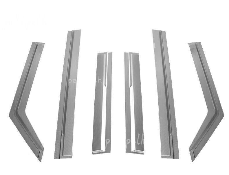 for Defender 110 2020-2024 Aluminum Window Wind Visors Rain Guard Vent Deflector