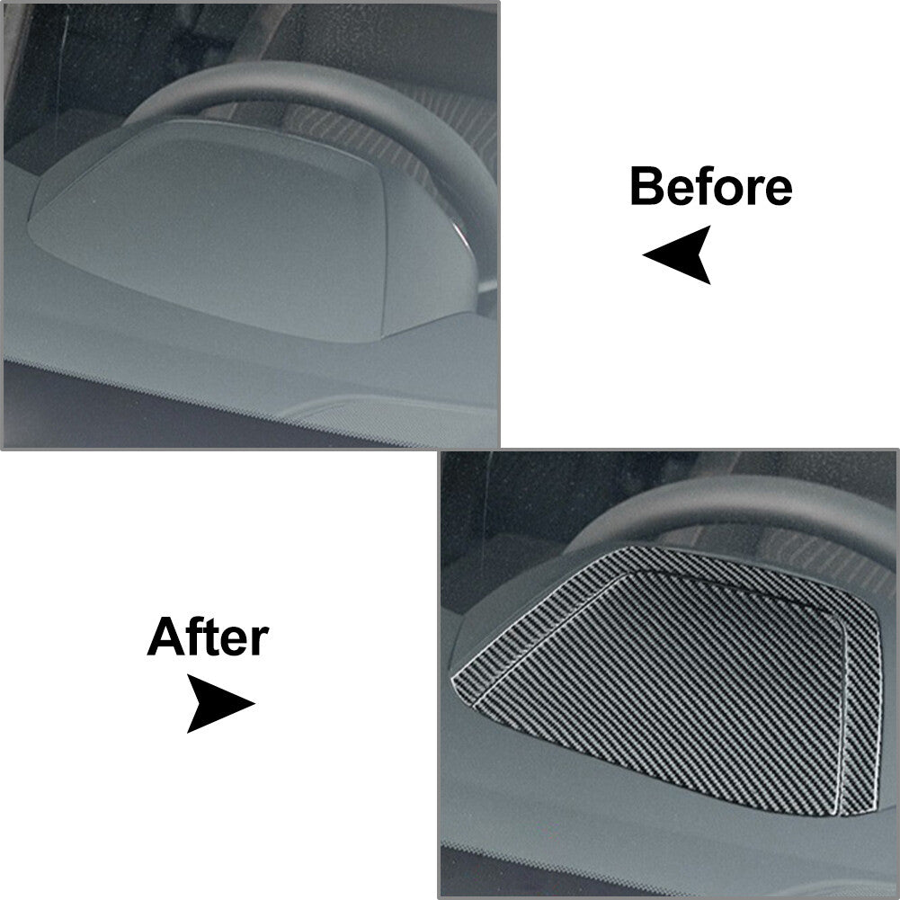2 Pcs Center Console Dashboard Panel Cover Trim for Chevrolet Equinox 2018-2021