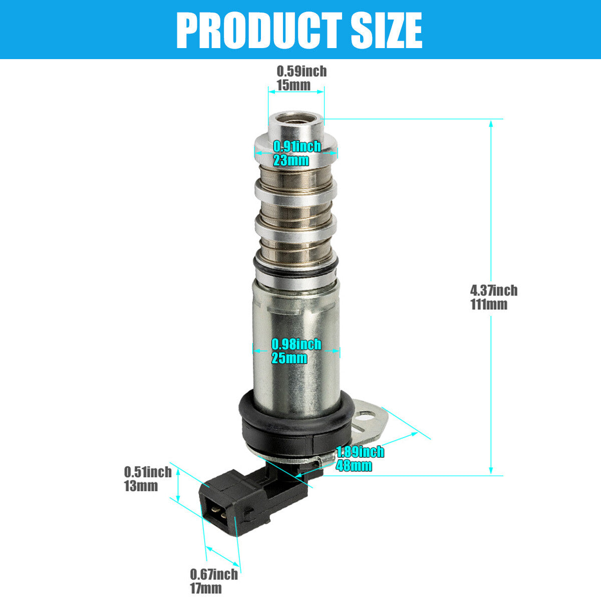 11368605123 Timing Control Valve VVT Solenoid for BMW 335i 535i 550i M3 X3 X5