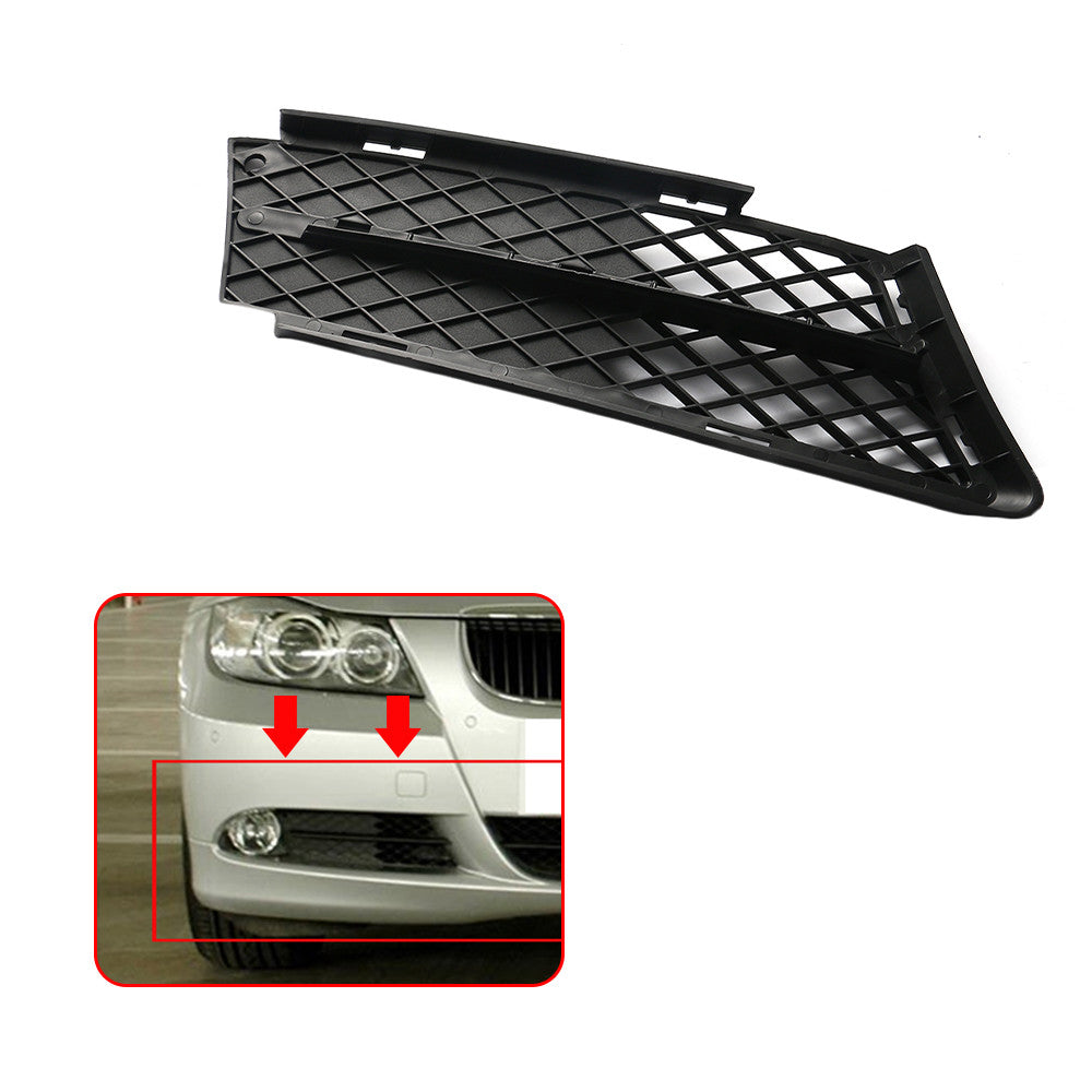 Front Bumper Lower Center Mesh Grille for BMW 3 SERIES SEDAN WAGON 2006-2008