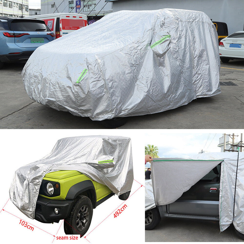 Car Cover Fitted Outdoor Water Proof Rain Sun Dust Proof for Suzuki for Jimny 2007+