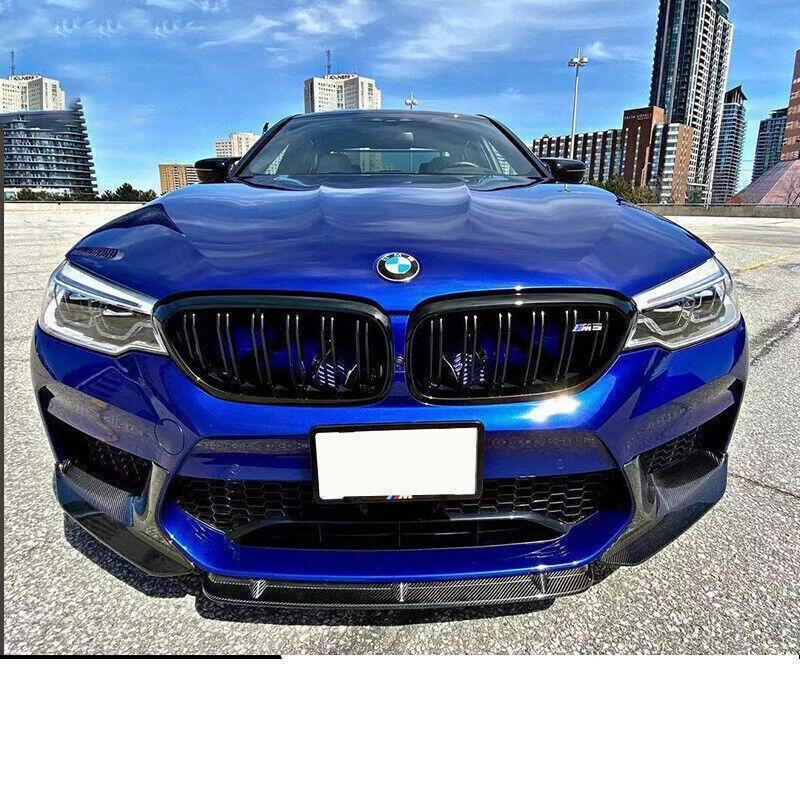 Carbon fiber performance front lip bumper splitter suitable for 18-20 for BMW F90 M5 G30 G38