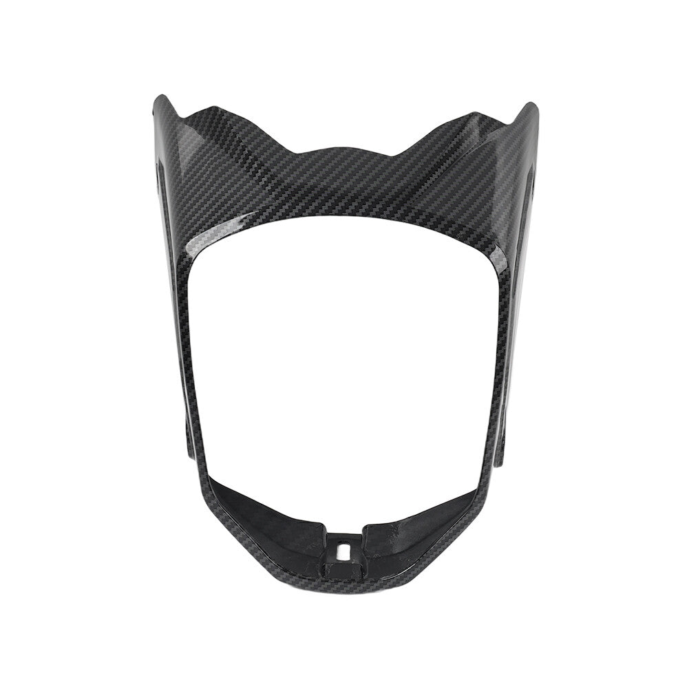 Carbon Fiber Front Headlight Light Cowl Fairing for Honda MSX125 2013-2015 Grom