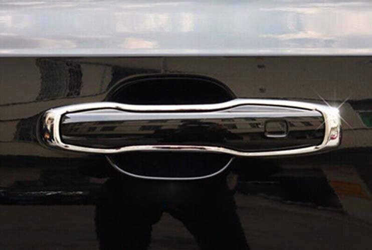 Fits VolvoXC90 16-23 ABS Chrome Outside Car Door Handle Cover Trim4PCS