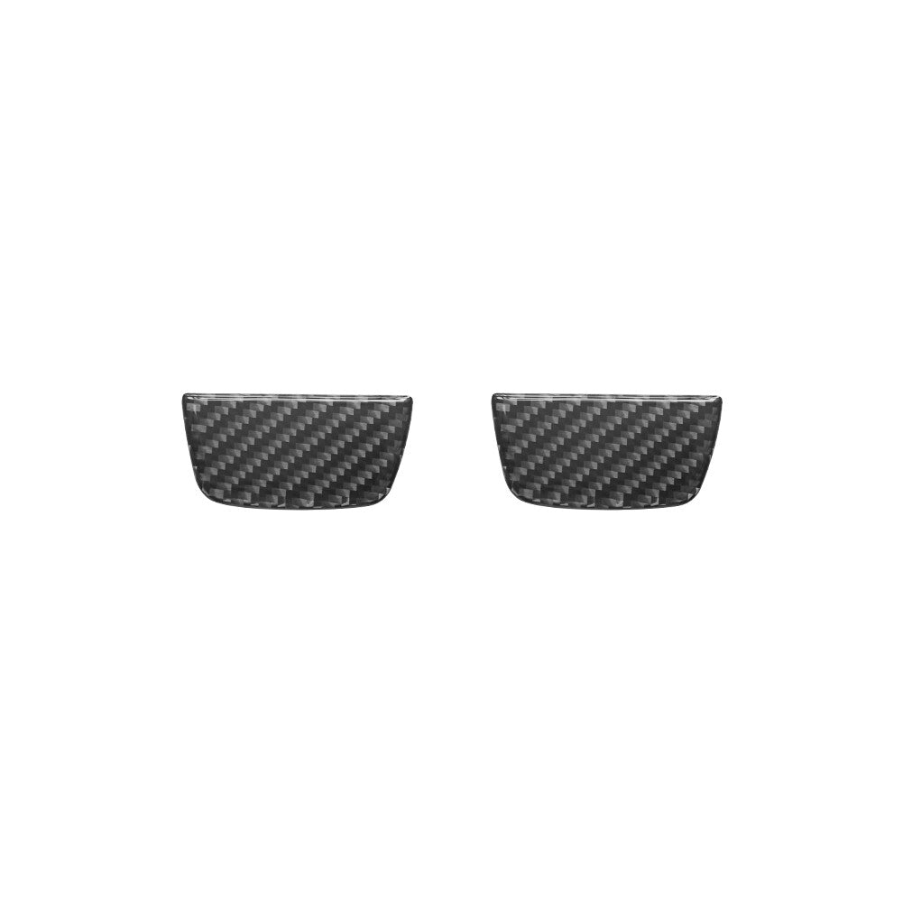 Carbon fiber rear door handle trimming for Jeep for Wrangler JL 2018 + gladiator 2020 +