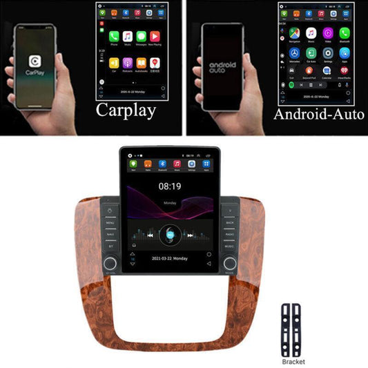 For 2007-2013 for Chevrolet Silverado for GMC for Sierra Stereo Radio 2+32GB 9.5 Carplay FM