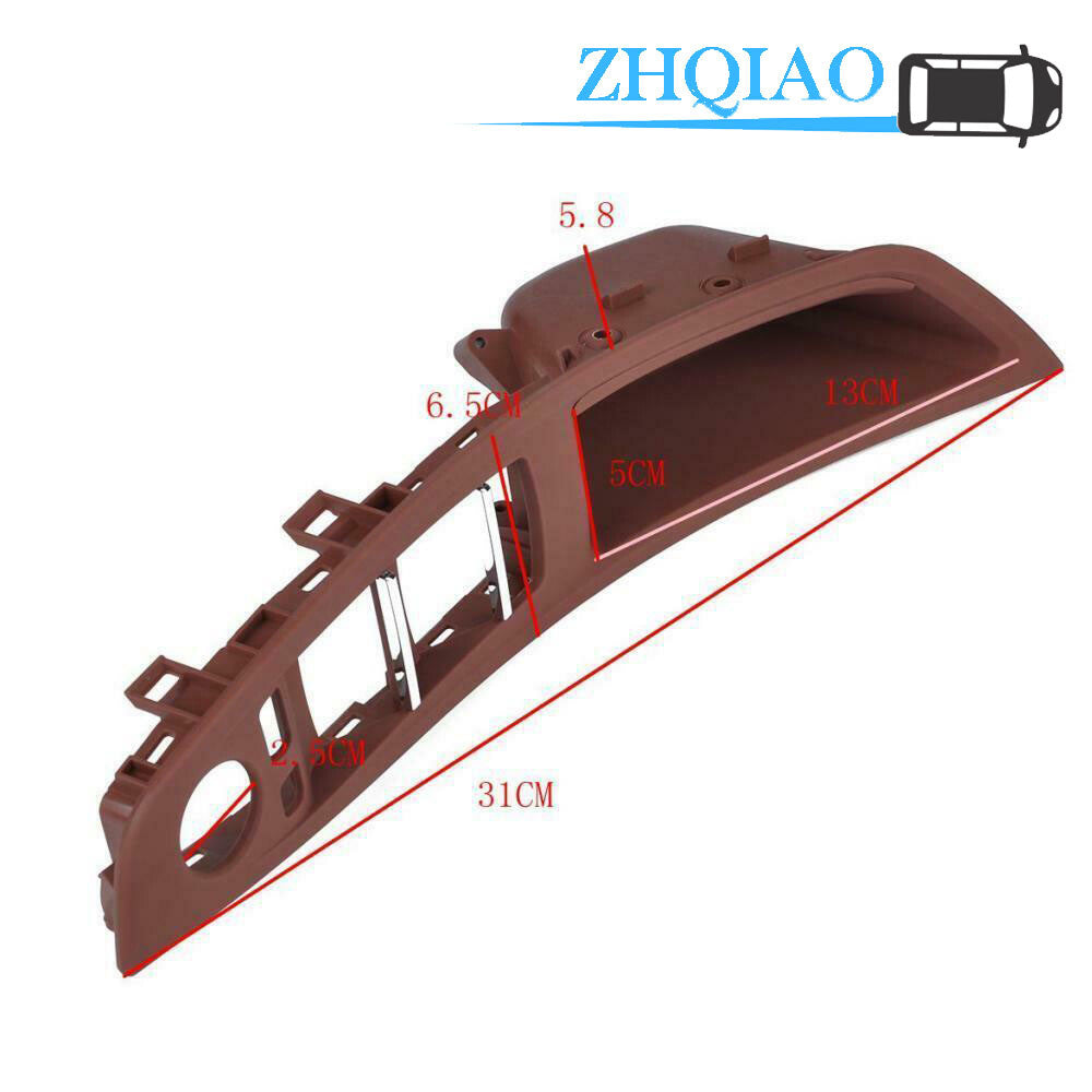 51417261929 Front Left Door Handle Grip Switch Red brown Fit for BMW 5 Series F10