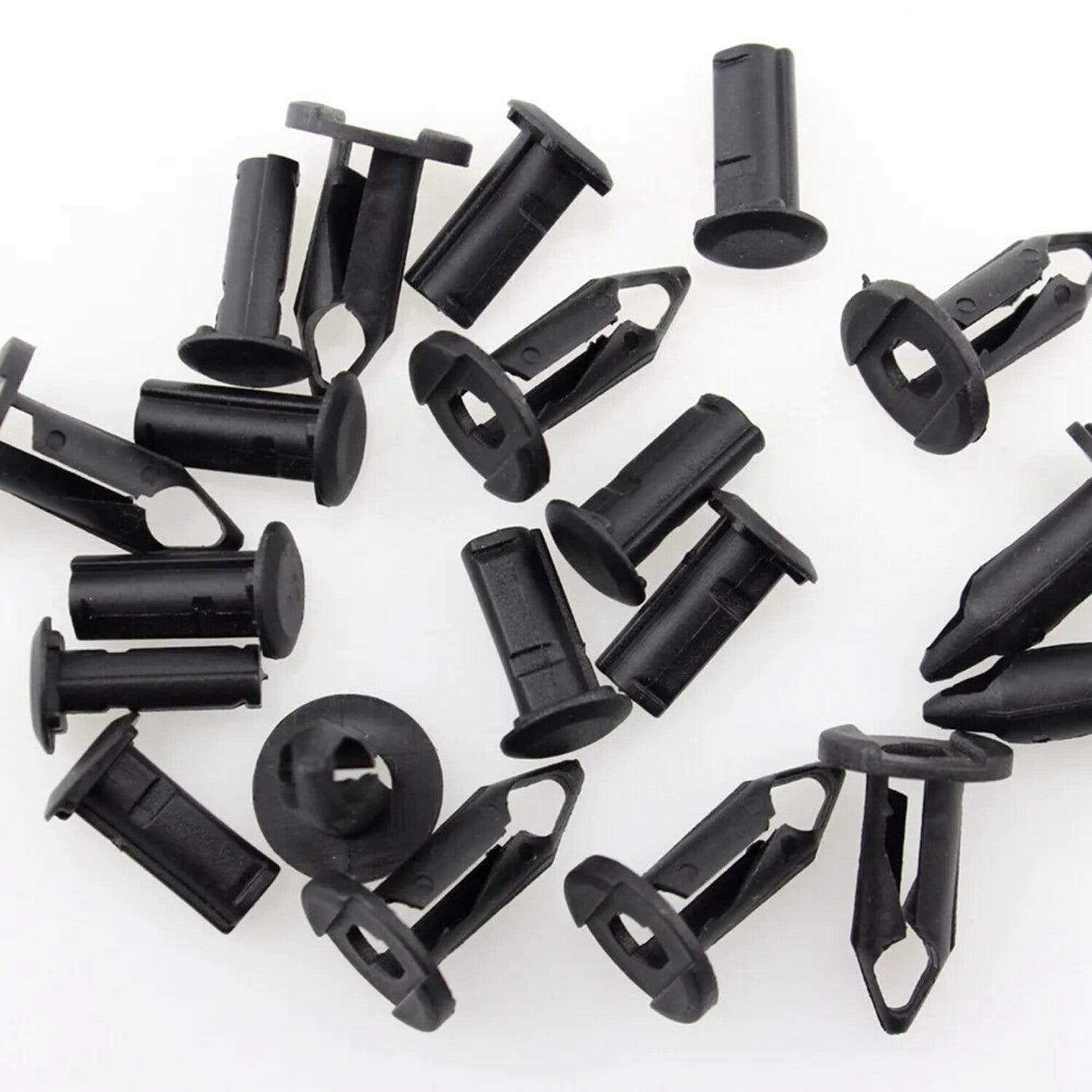 30 Nylon Push-Type Retainer 8mm ATV Body Rivet Fender Clips 90653-HC4-900