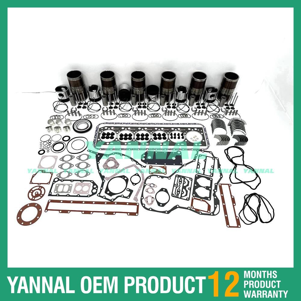 6-piece ISL330 engine overhaul and rebuild kit for diesel engines