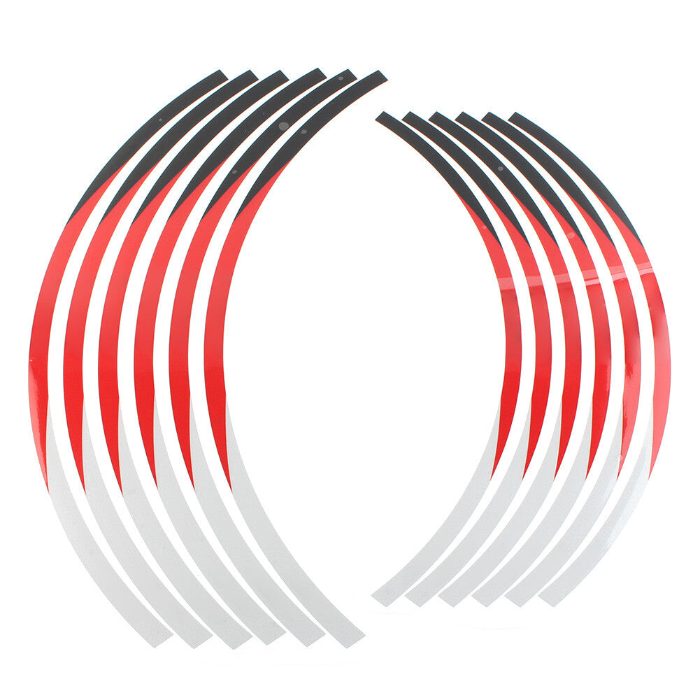 FITS for Honda CRF 250L/ RALLY CRF 300L /RALLY CRF230L Red 21 18 Rim Wheel Decals