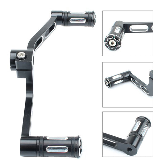 for Harley XL883 XL 1200 Mid-Controls Gear Shifter Lever Shift Pegs Toe Heel E