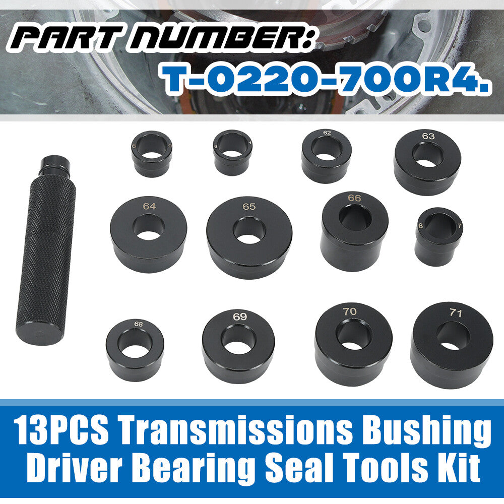 13PCS Bushing Driver Tools Kit T-0220-700R4 For GM 700R4 700-R4 4L60 4L60E 4L65E