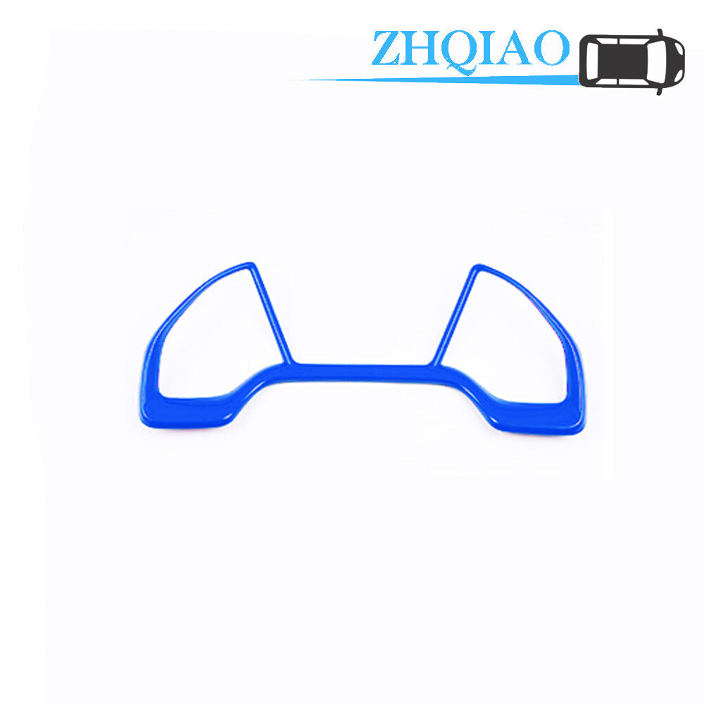 Blue ABS Interior Dashboard Decor Frame Trim Fit for Honda for Civic 10th 2016-2020