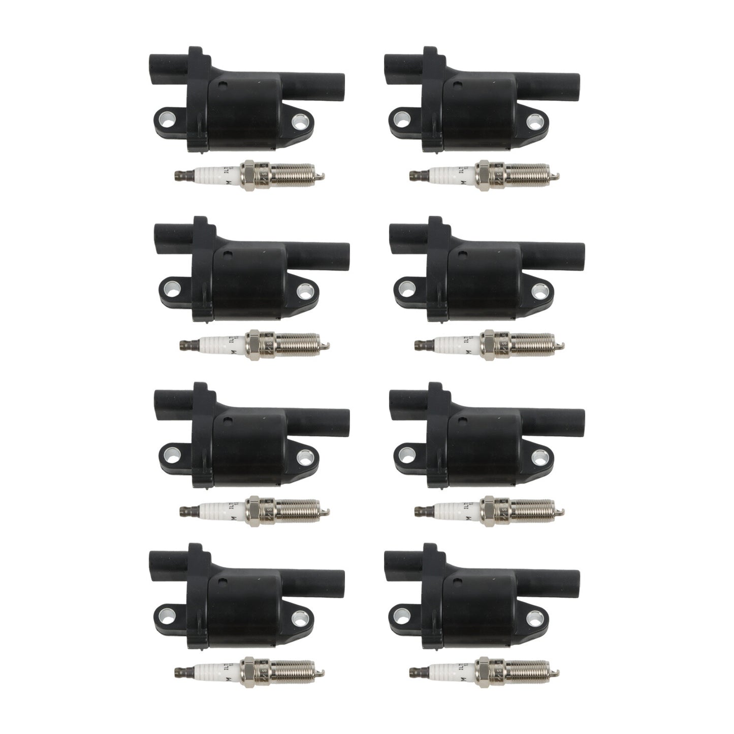 Ignition Cois l+ Spark Plugs for Chevy Silverado 1500 for GMC Tahoe UF742 91418