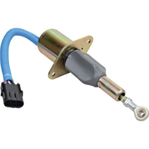 12V Fuel Stop Solenoid 3930233 SA-4335-12 for Hyundai R300 3923680 240-22050