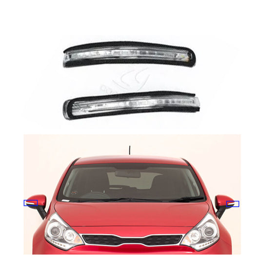 for KIA Rio MK3 2012-2016 Pair Rearview Mirror turn Signal light Indicator Lamp