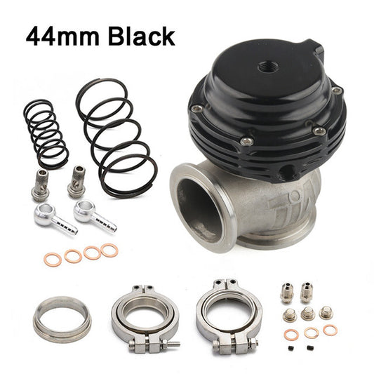 For Tial 44mm External Wastegate MVR V-Band Flange Turbo Water Cooled Black