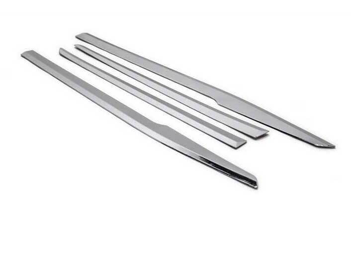 Chrome Car Body Door Side Molding Sill Guard 2020-2022 4pc for Toyota Highlander